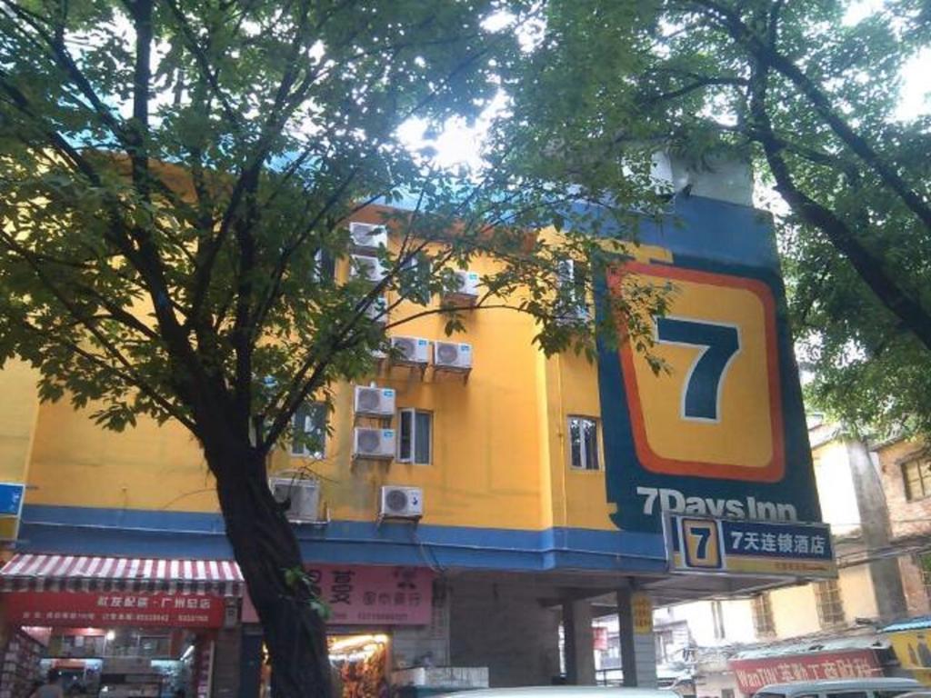 7Days Inn Guangzhou Beijing Road Subway Station Exterior foto